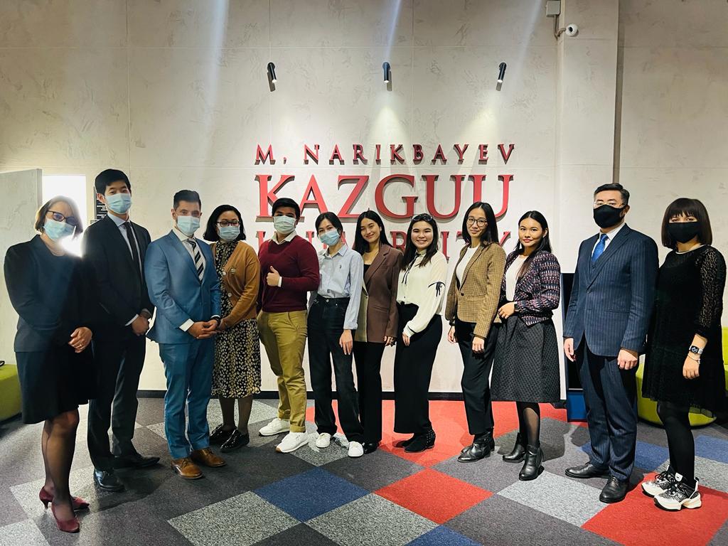 Nur-Sultan, Kazakhstan: KAZGUU University Vis Moot Team