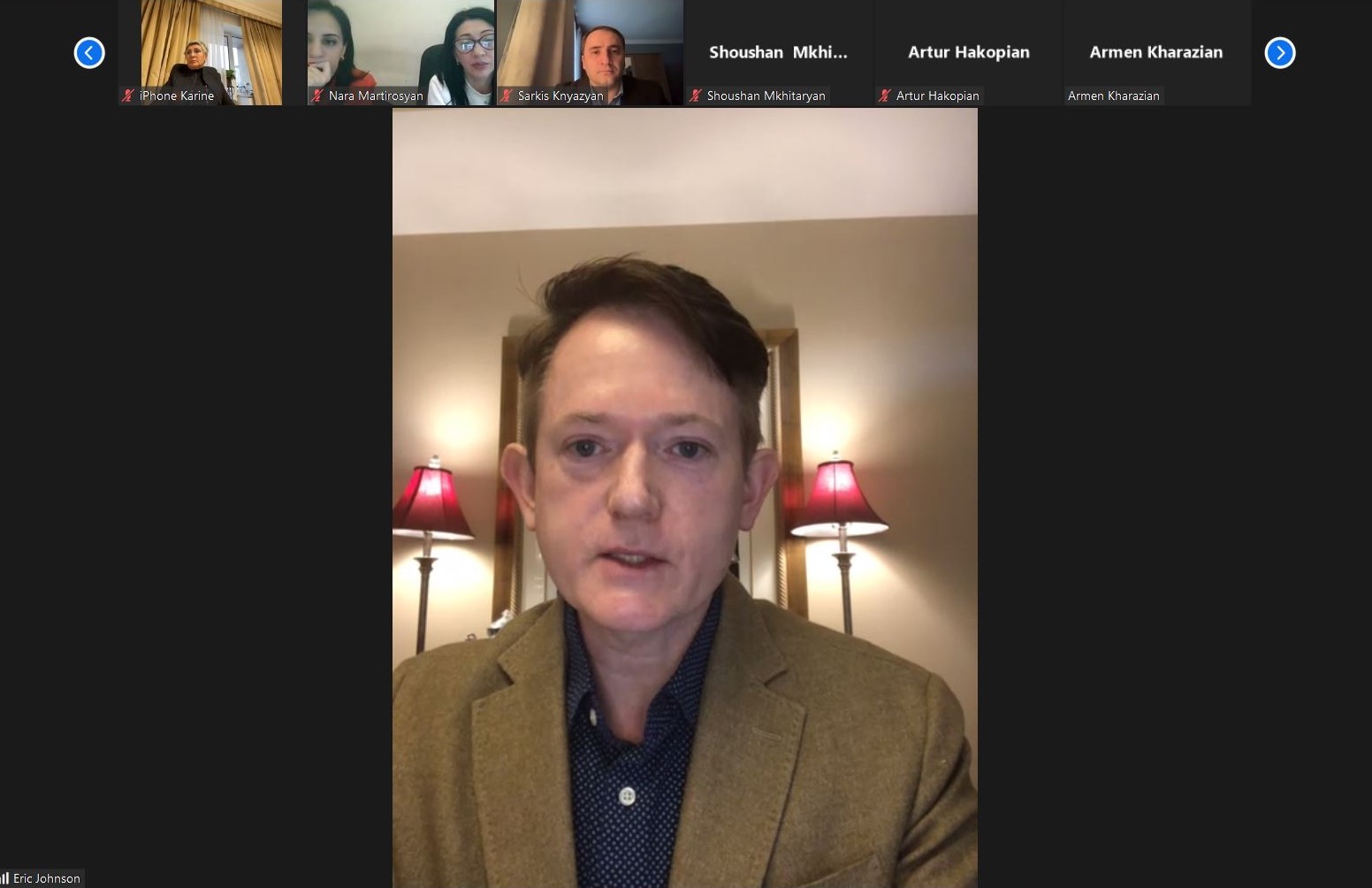 Eric Johnson presentation photo