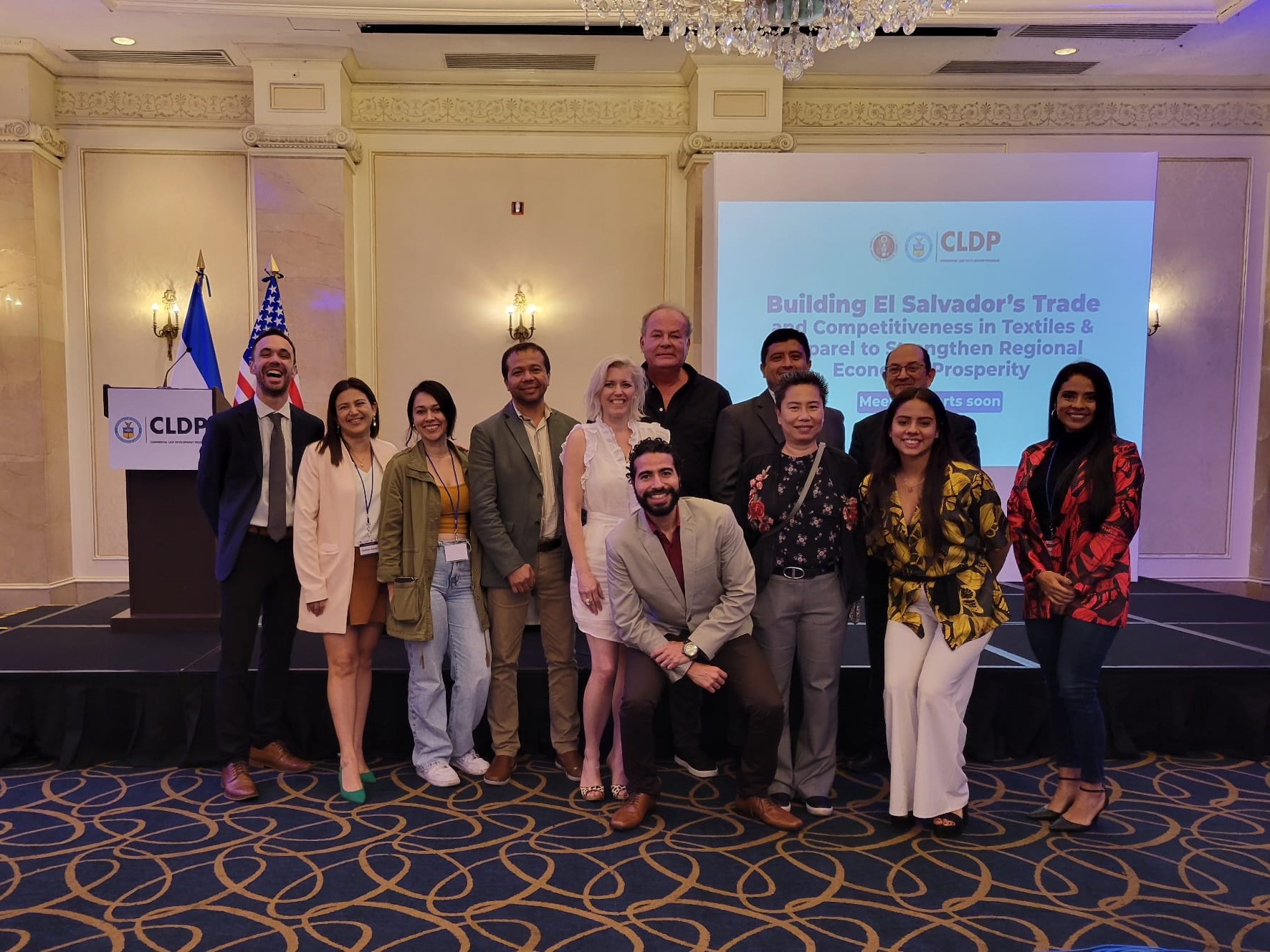 CLDP and Resident Textiles Experts celebrate the final workshop of the four-year CLDP-USTR Textiles Competitiveness program