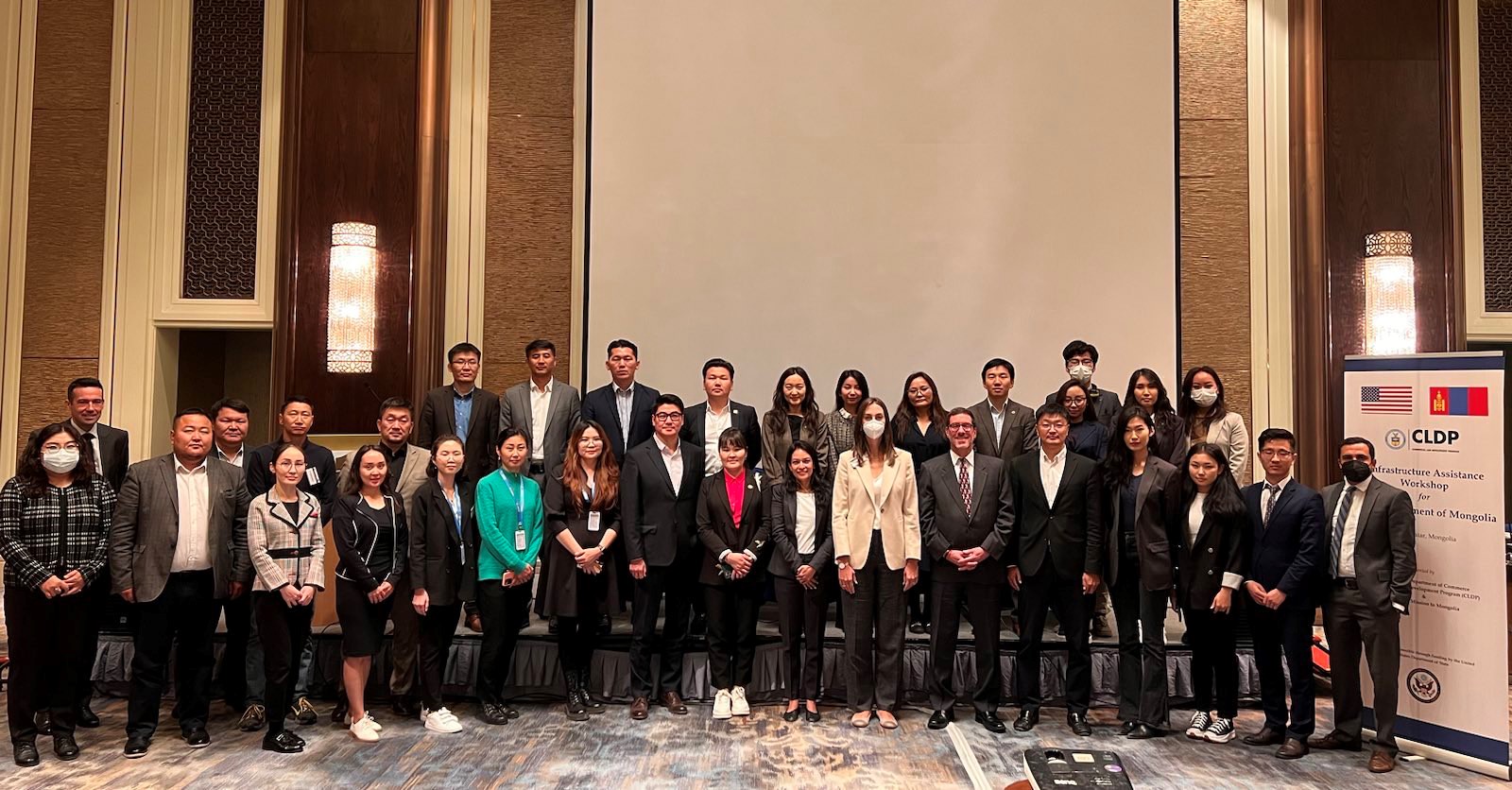 Group photo Procurement Strategies Workshop Mongolia 2022