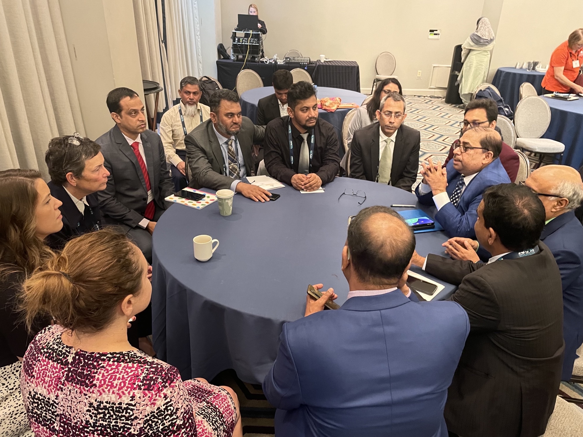 Discussion with presenters