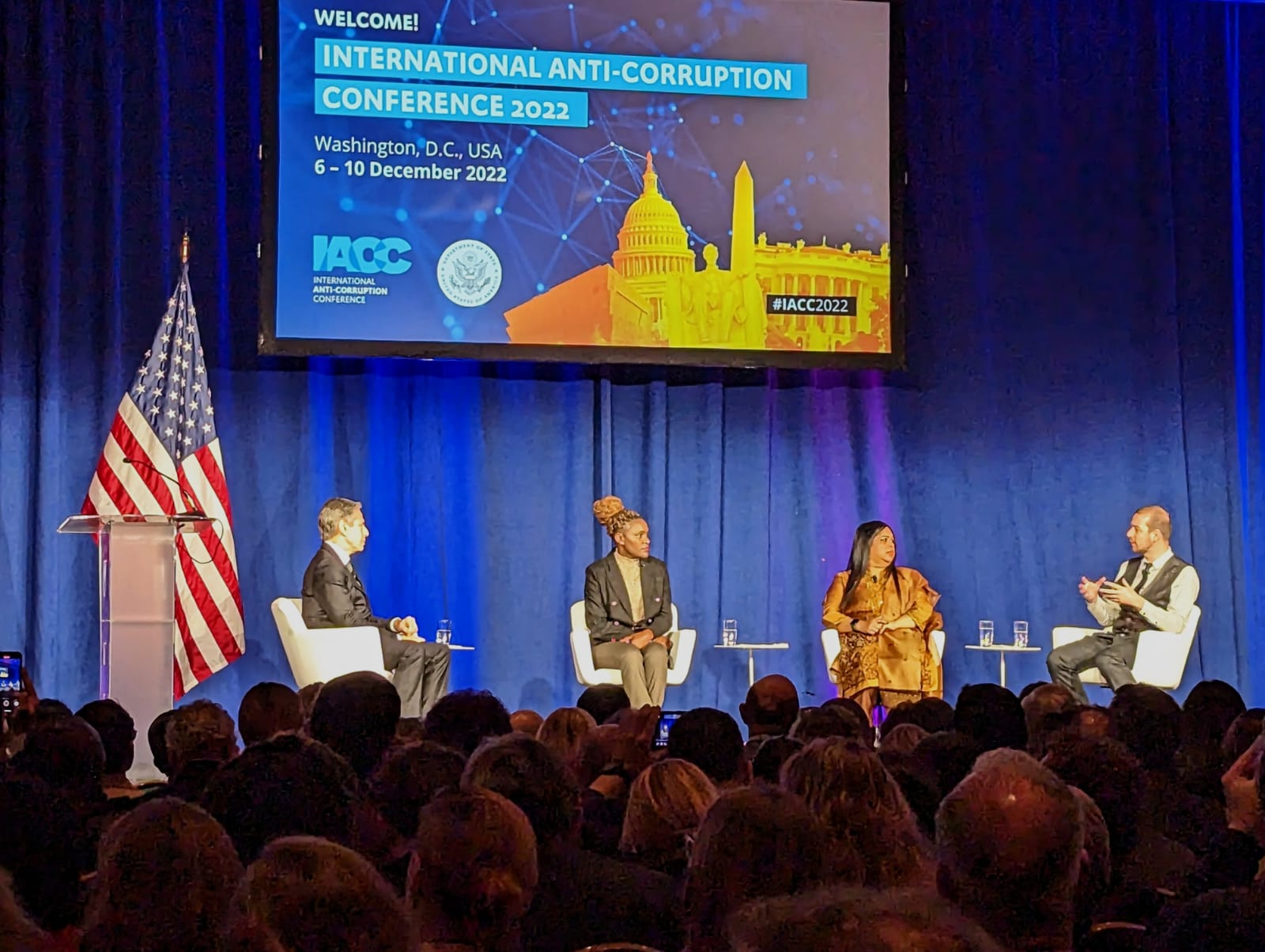 Secretary of State Antony Blinken holds whistleblower panel