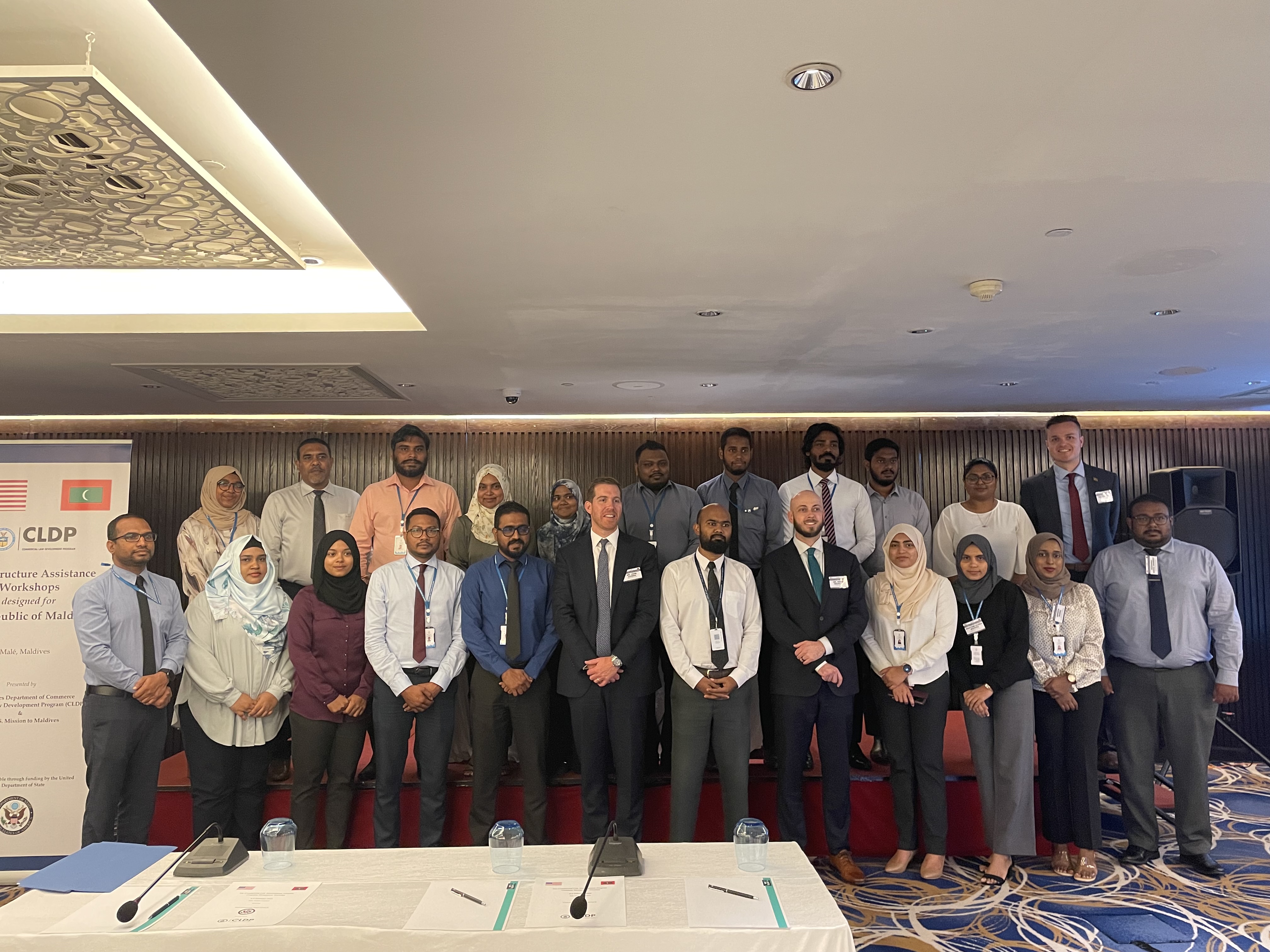 Post program group photo