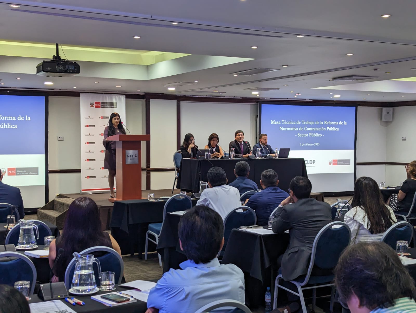 Ministry of Economics &amp; Finance provides opening remarks