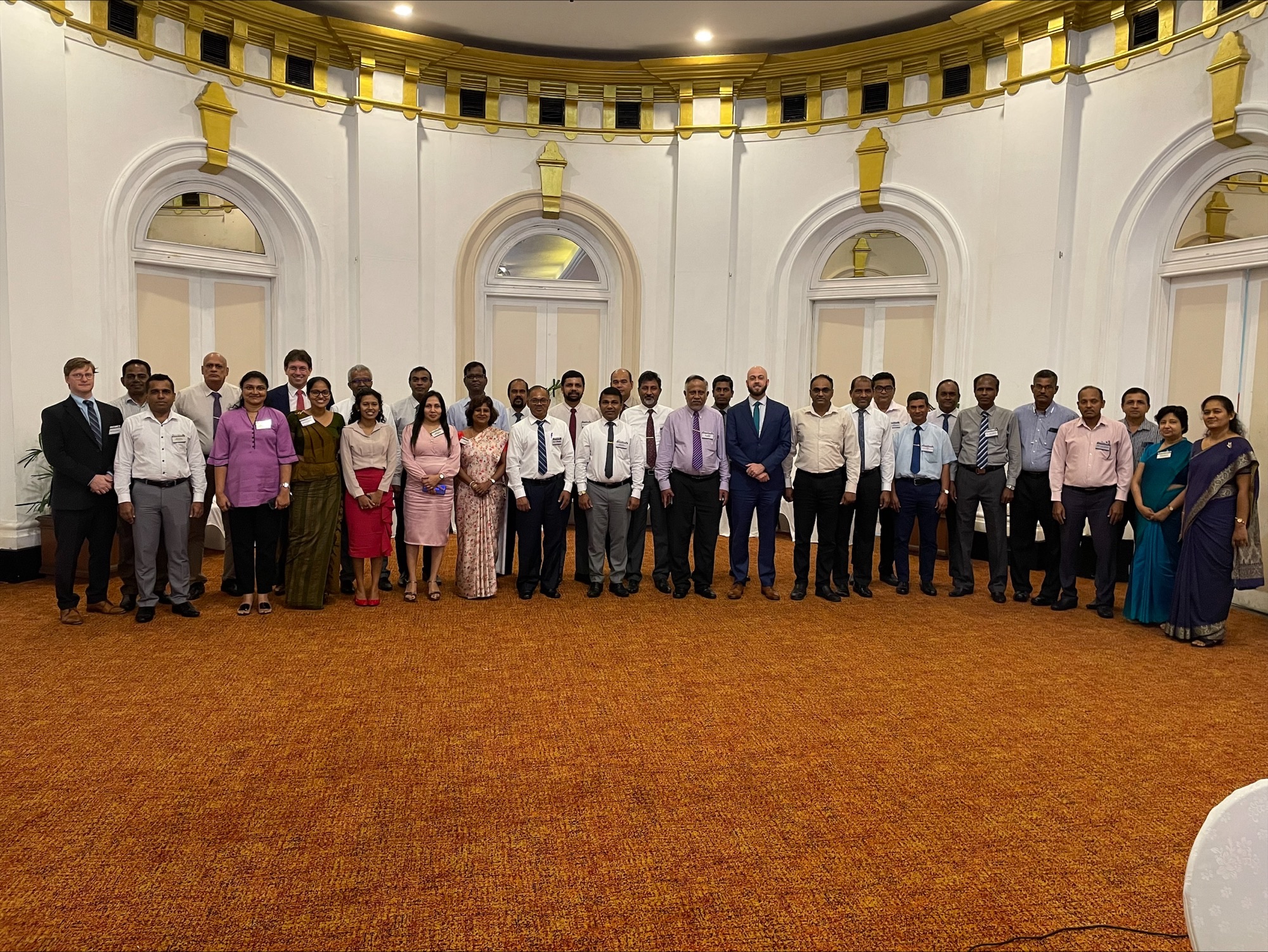 Group at Taj