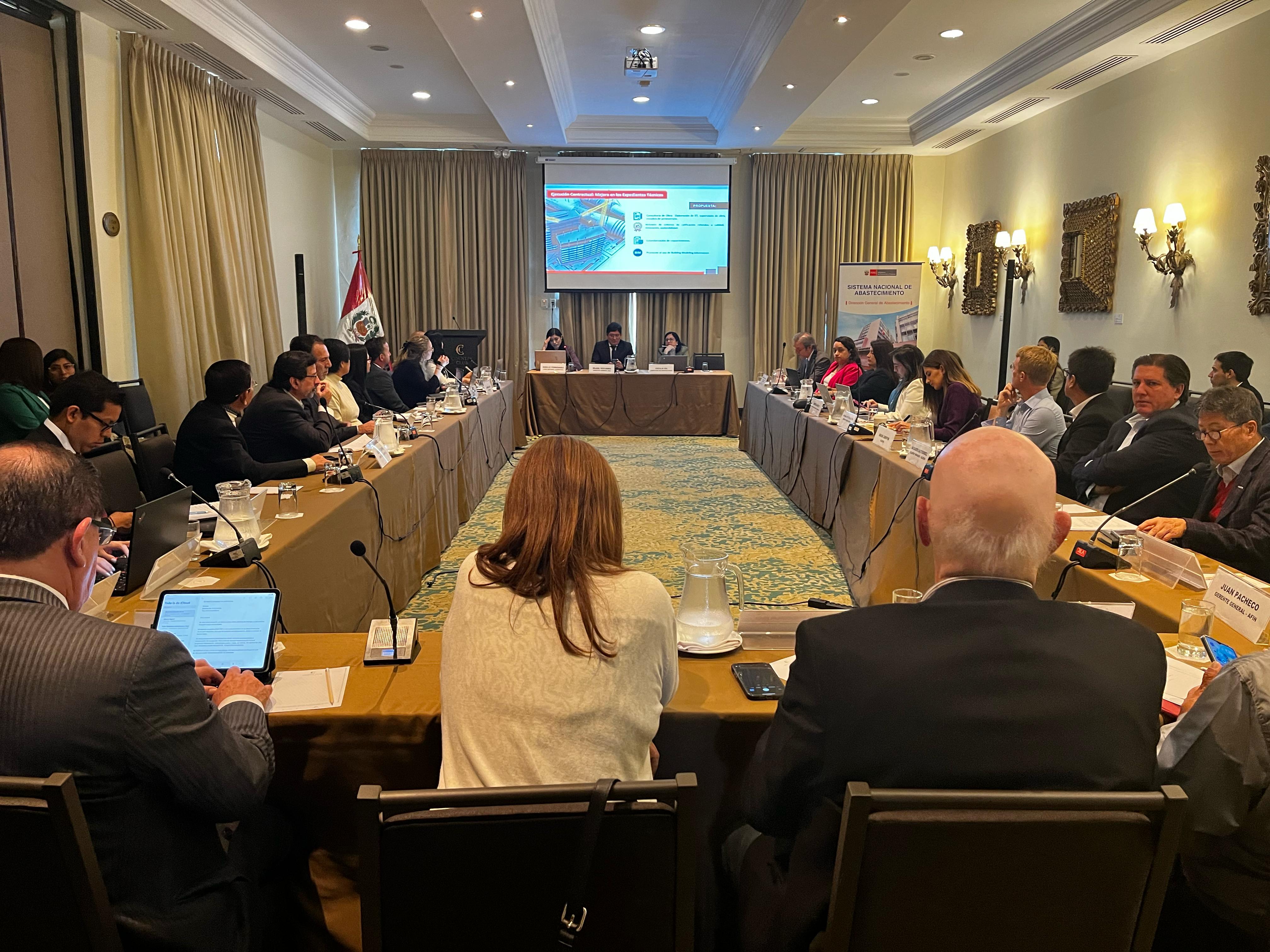 Group of participants in a workshop