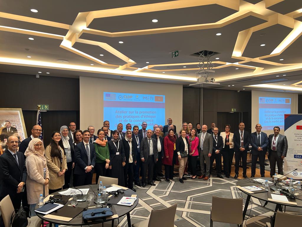 Photo of CLDP conference in Morocco with all participants on November 29th.