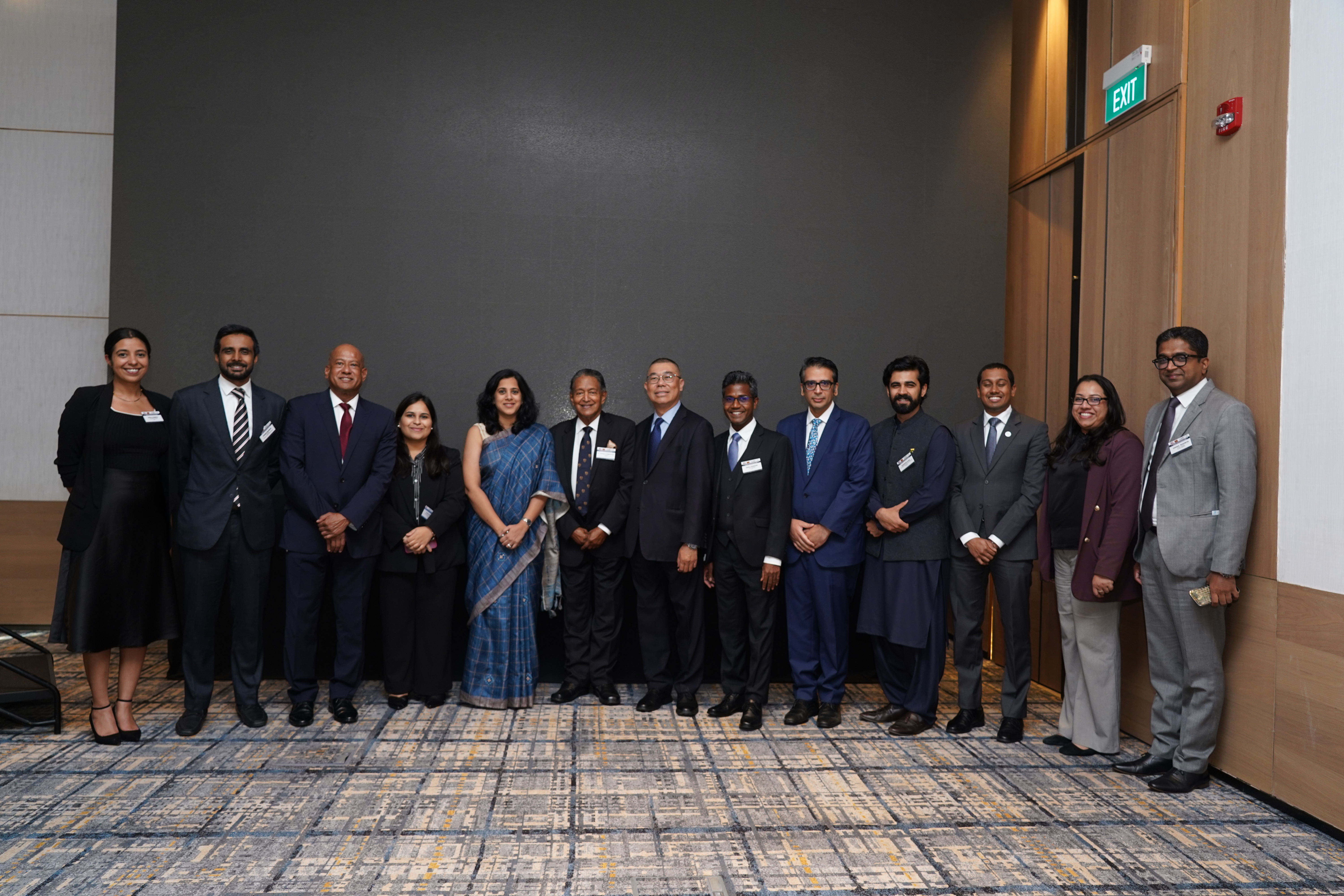 Group photo of 10 regional arbitrators