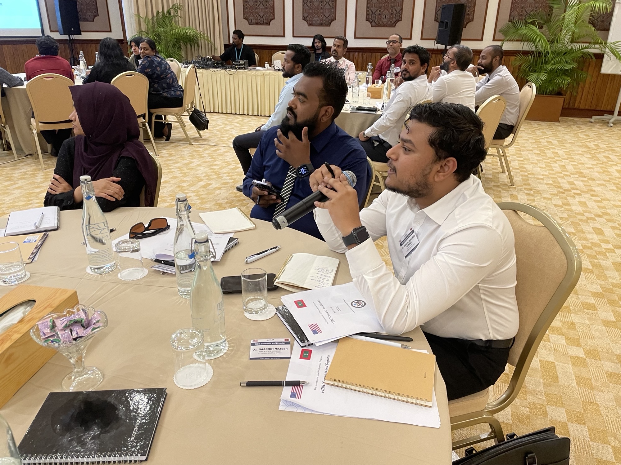 Question from audience