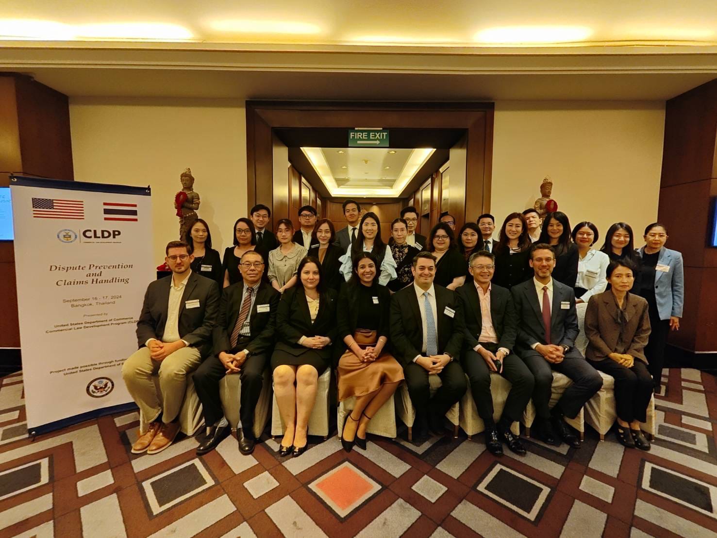 CLDP, experts, and participants in a group photo