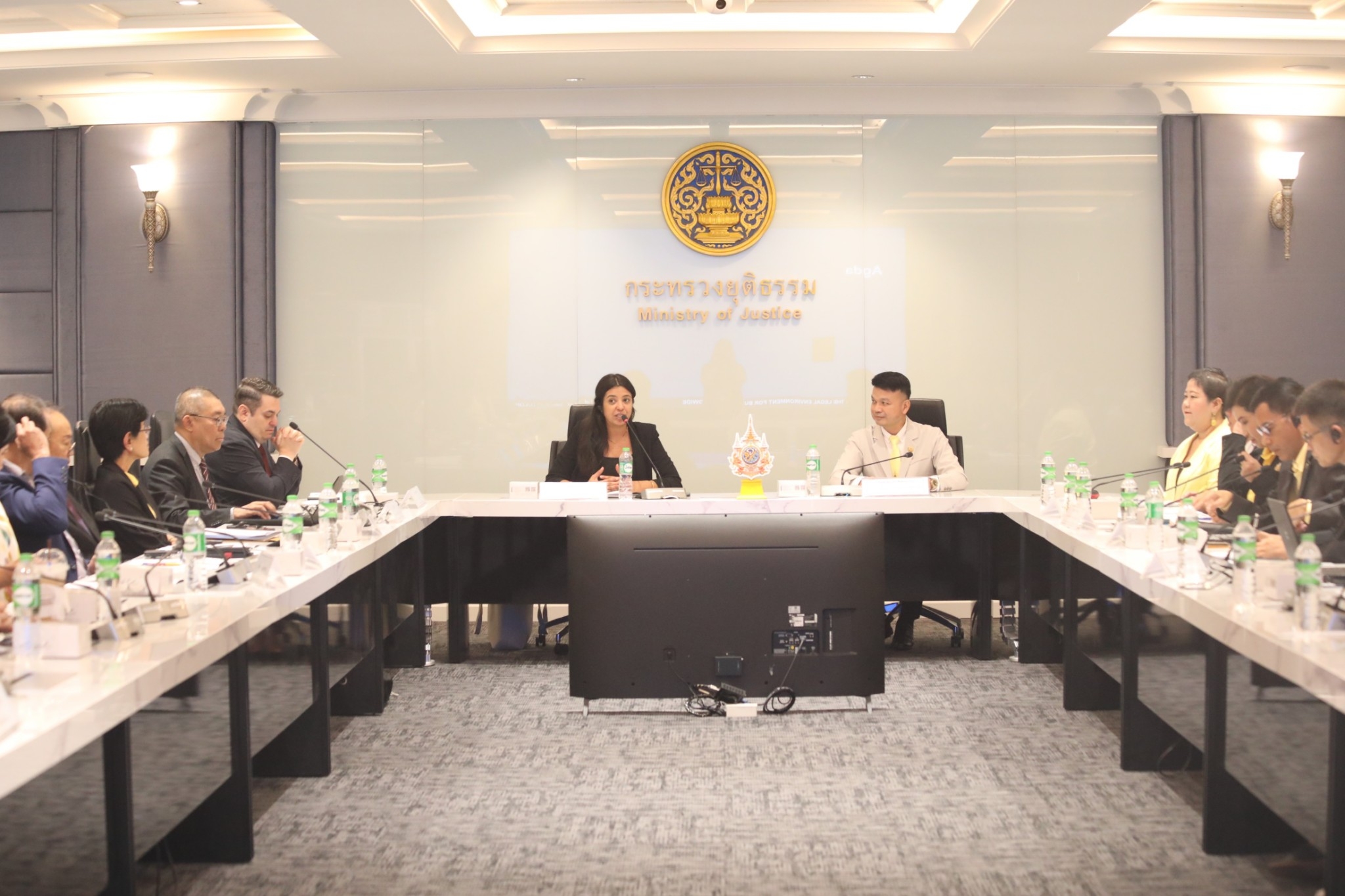 CLDP presenting at the Ministry of Justice in Thailand