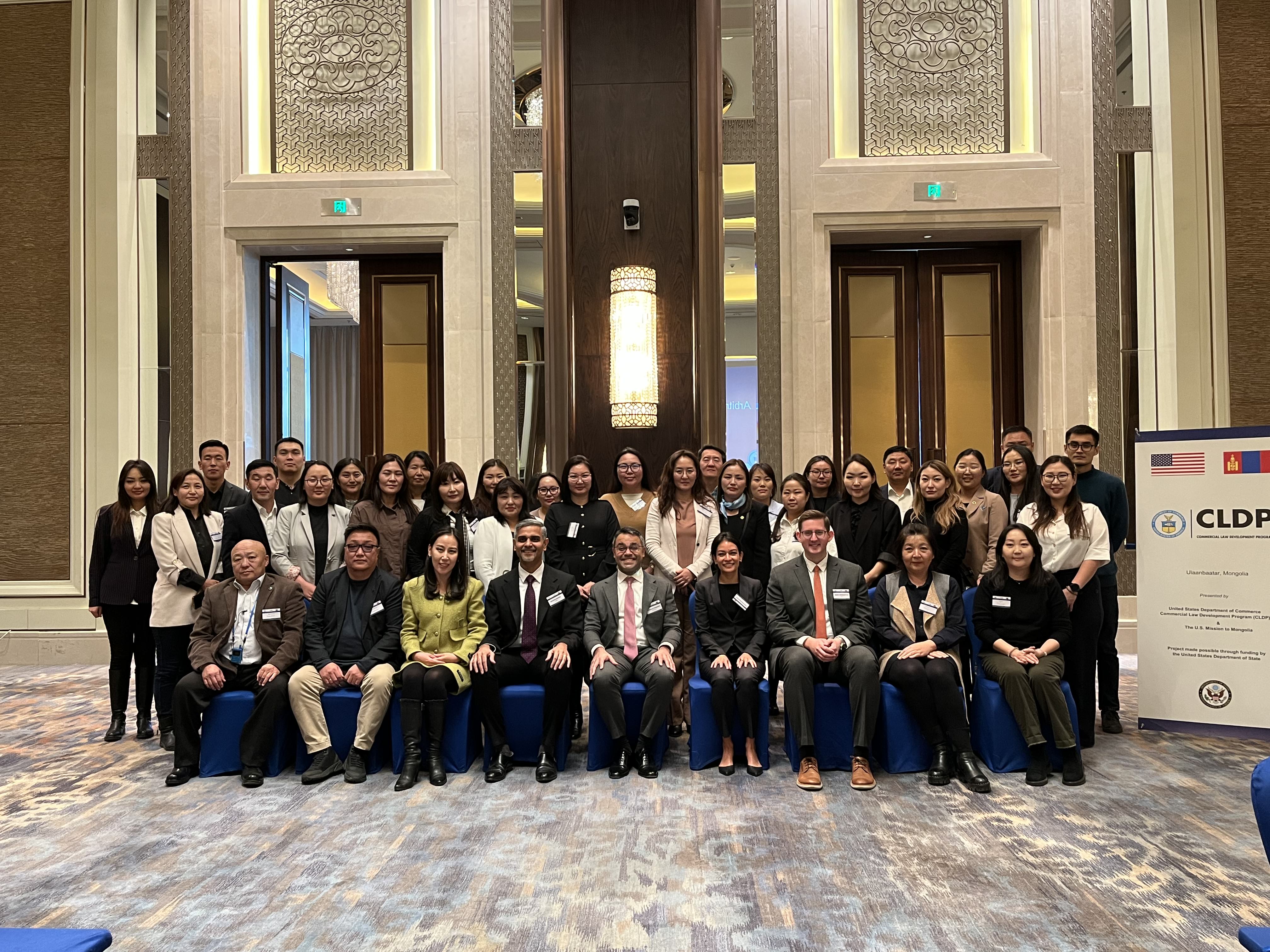 Participants from Mongolia ADR Workshop Nov24