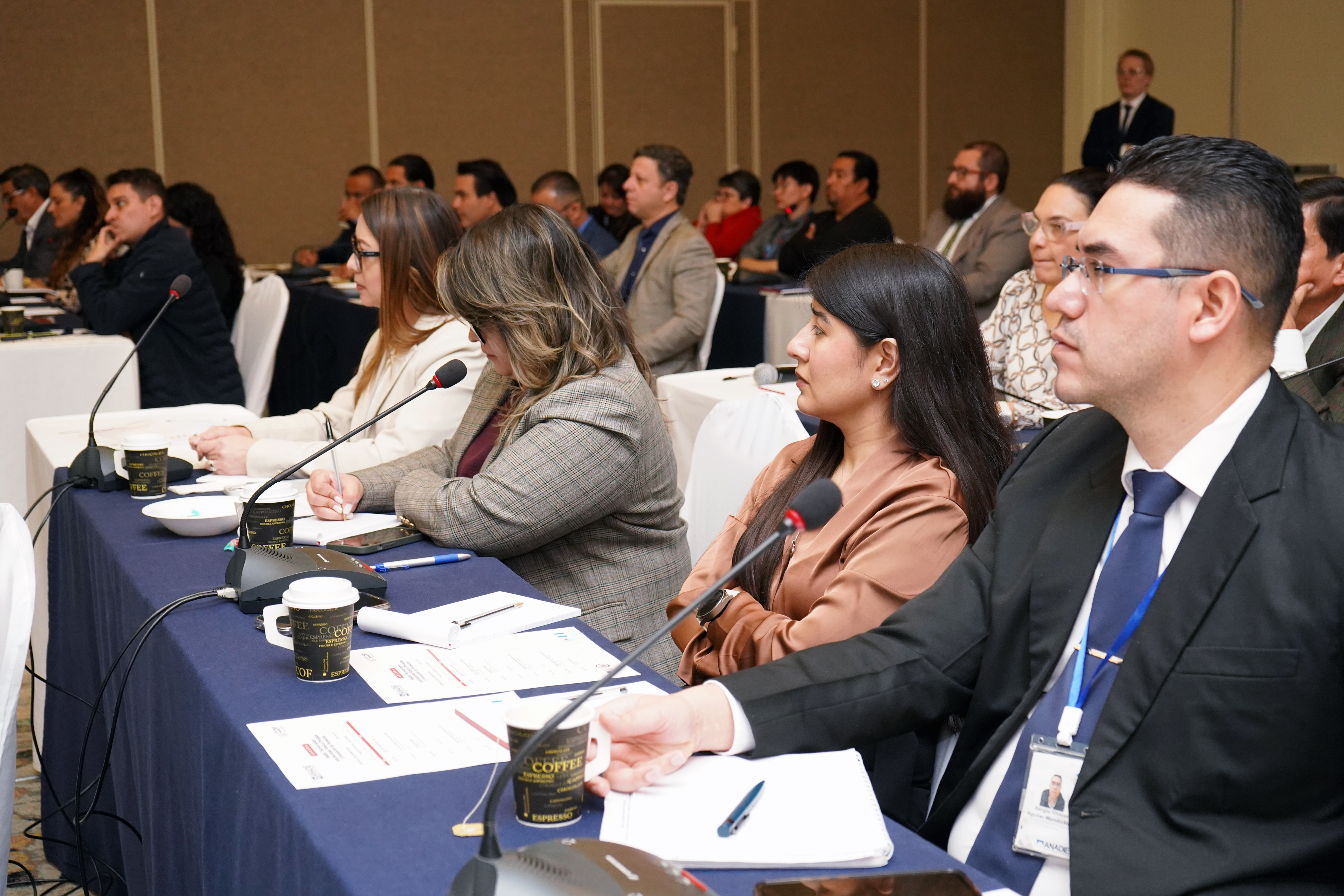 Participants listen to speaker at PPP technical session