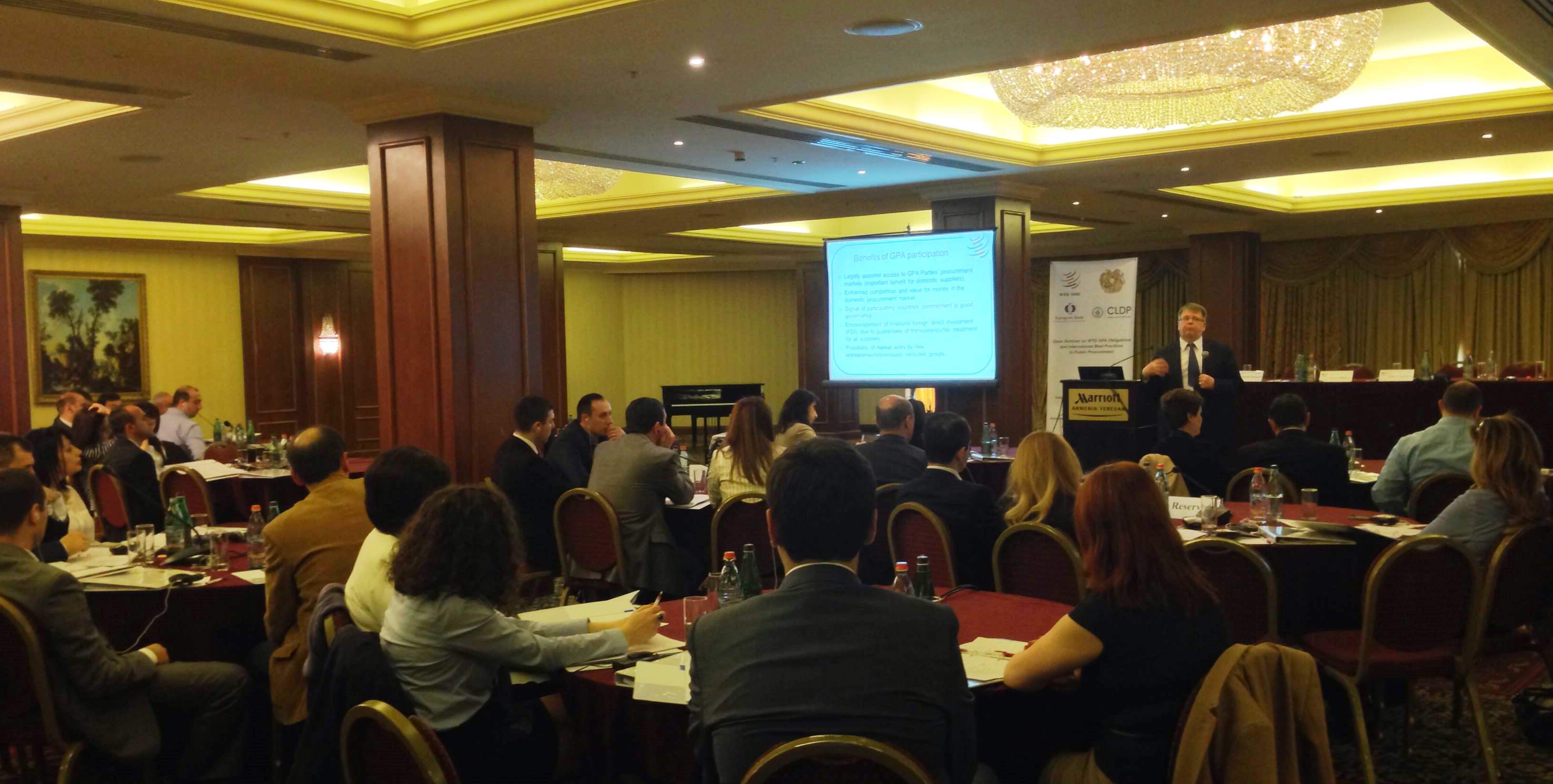 Robert Anderson from the WTO Secretariat speaks on WTO GPA obligations and international best practices