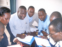 Angola event participants