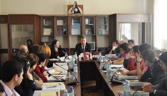 Professor Ara Avetisyan, Rector, State Engineering University of Armenia provided opening remarks.