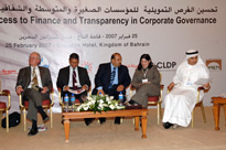 CLDP Advisor, Tom Jersild, with members of the Bahrain Corporate Governance Steering Committee