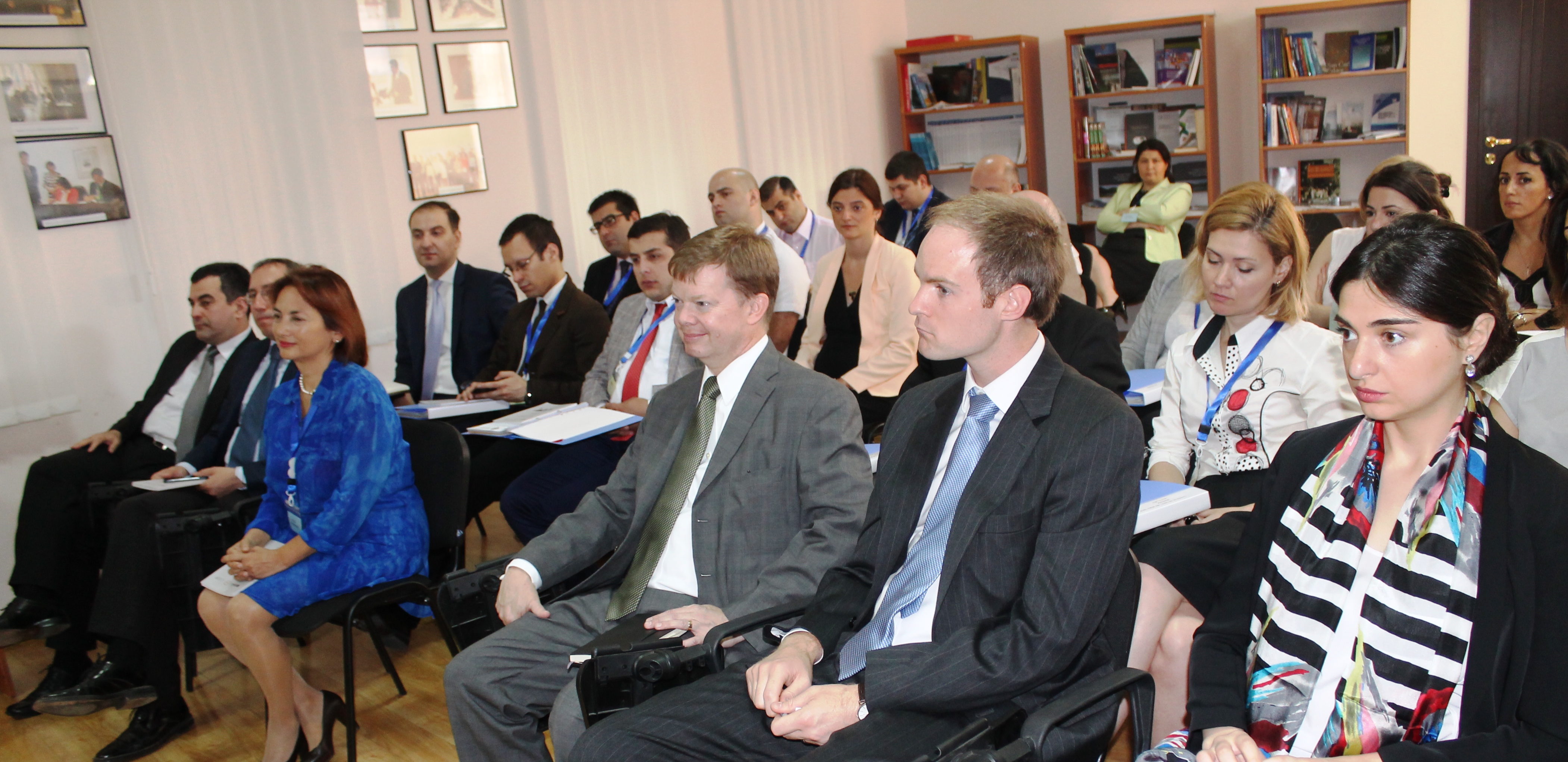 Georgian diplomats from 14 key market countries and key officials from MFA and MOESD at the Workshop on Commercial Diplomacy