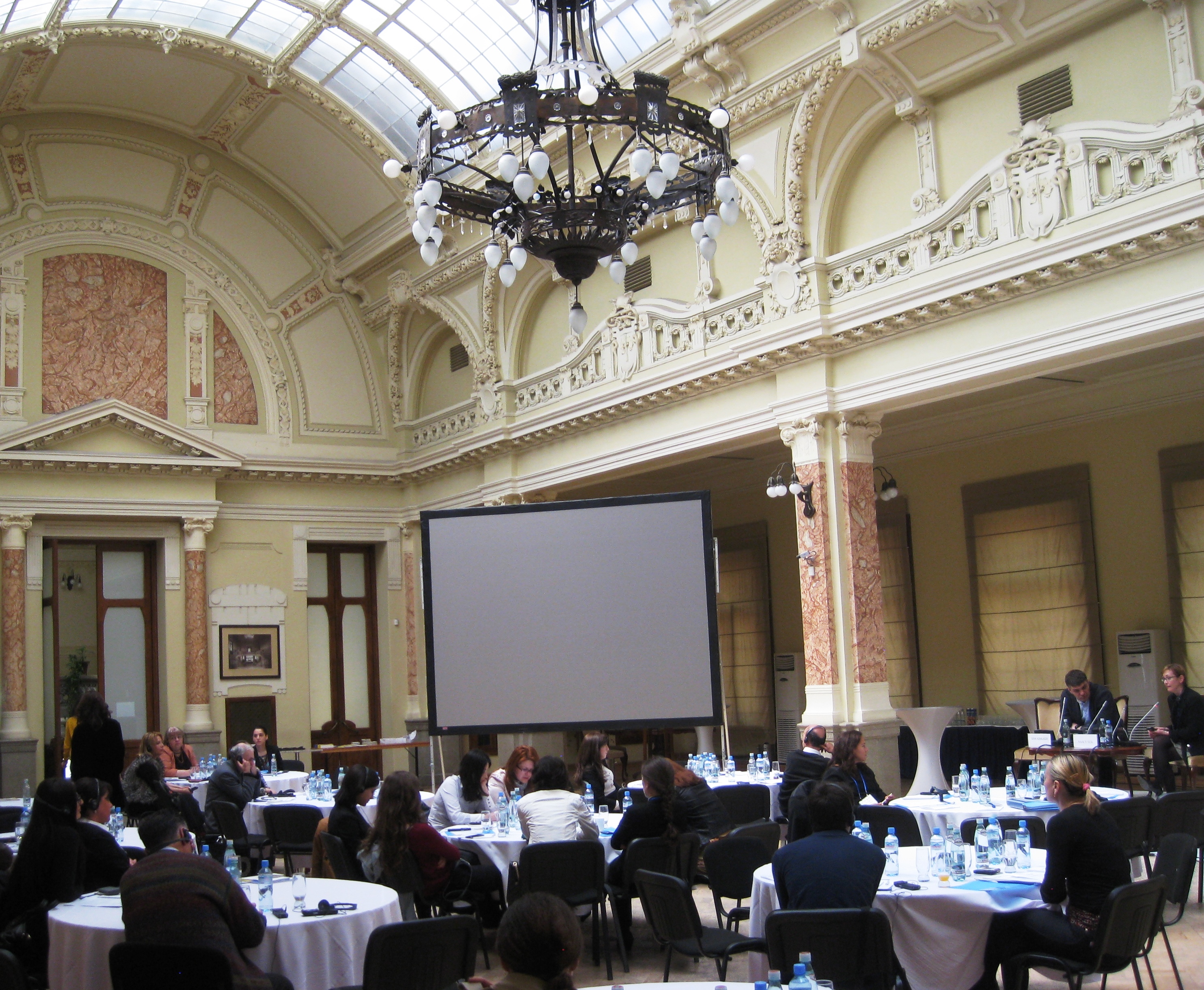 Giga Kobaladze and Nancy Neil field questions from compsoers on how to protect their copyrights.