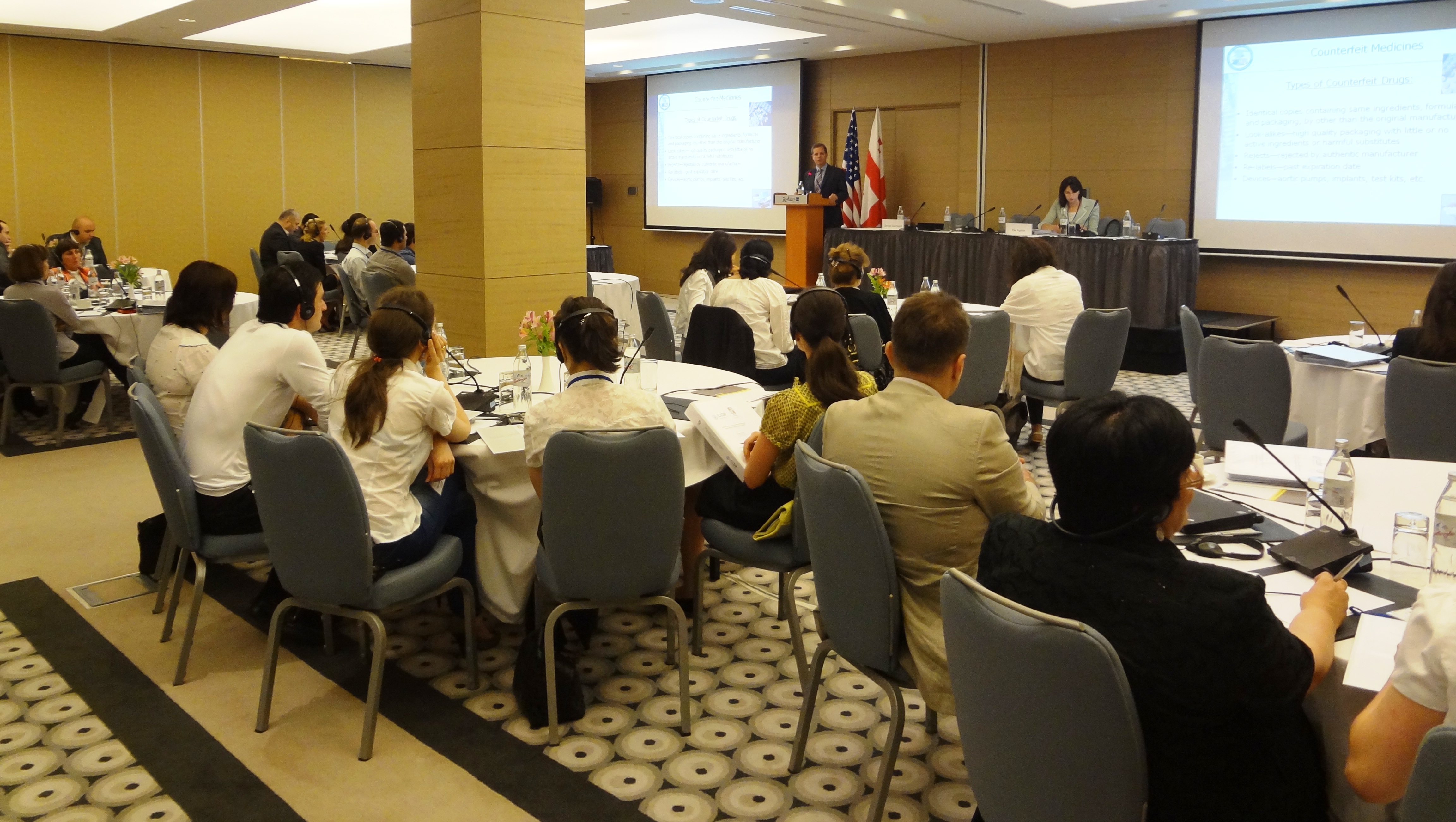 An advisor from the U.S. Patent and Trademark Office discusses the types of counterfeit medicines.