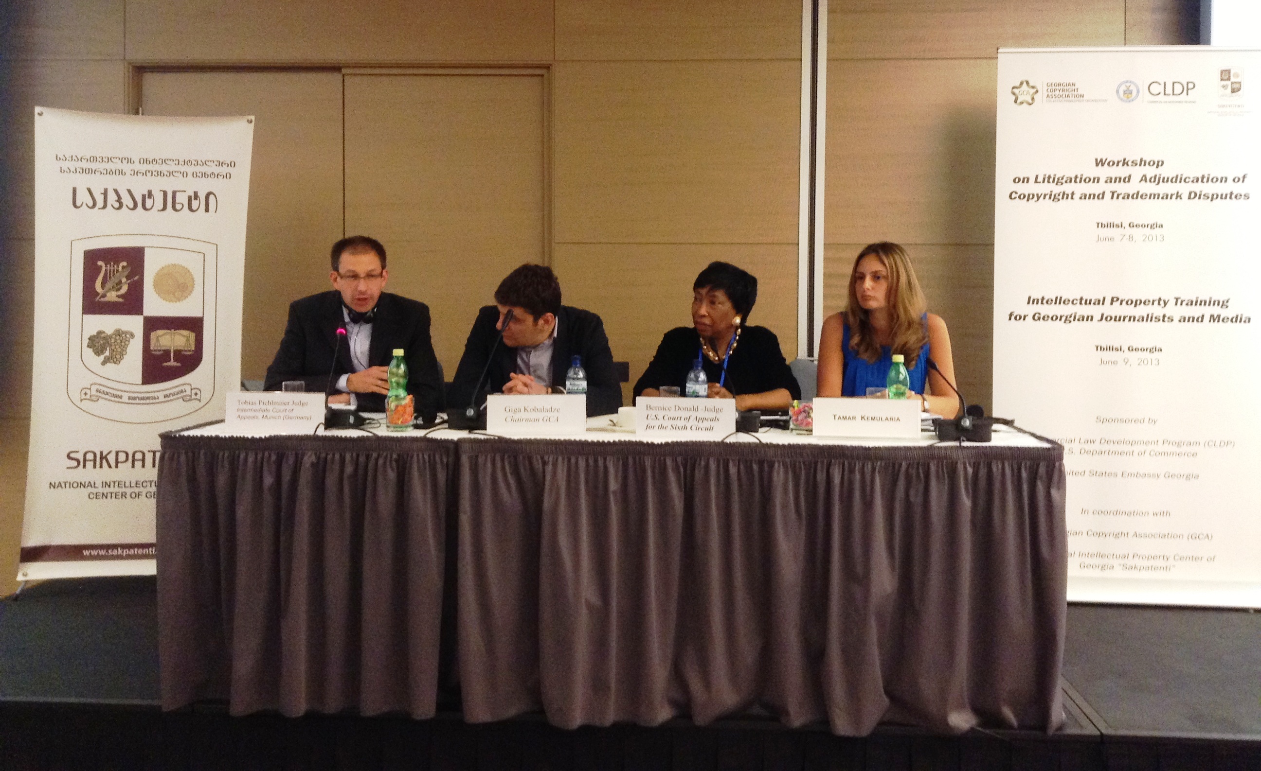 Opening session of the workshop on Intellectual Property Training for Journalists and Media