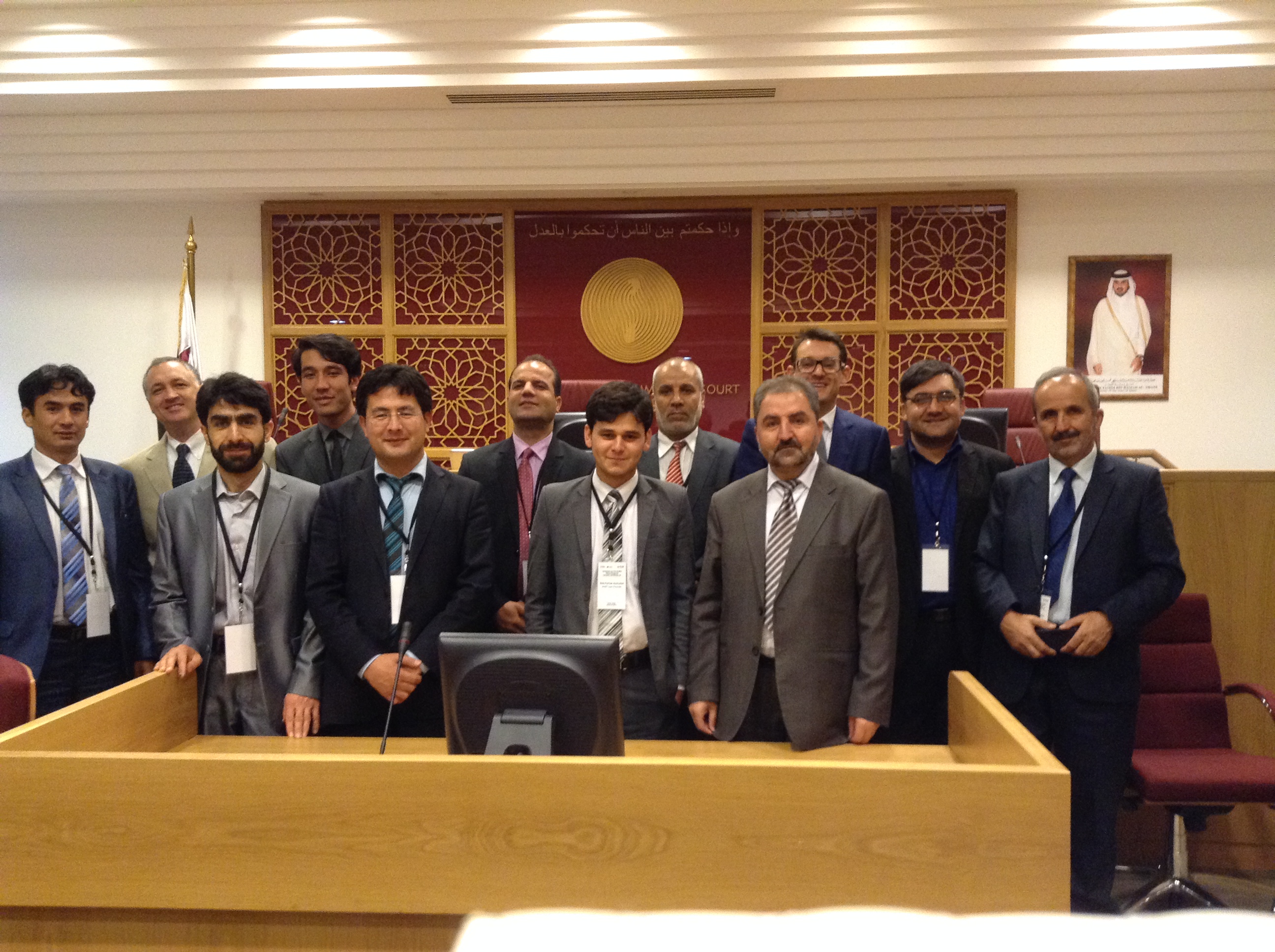 The Afghan Delegation in Mining Law Workshop