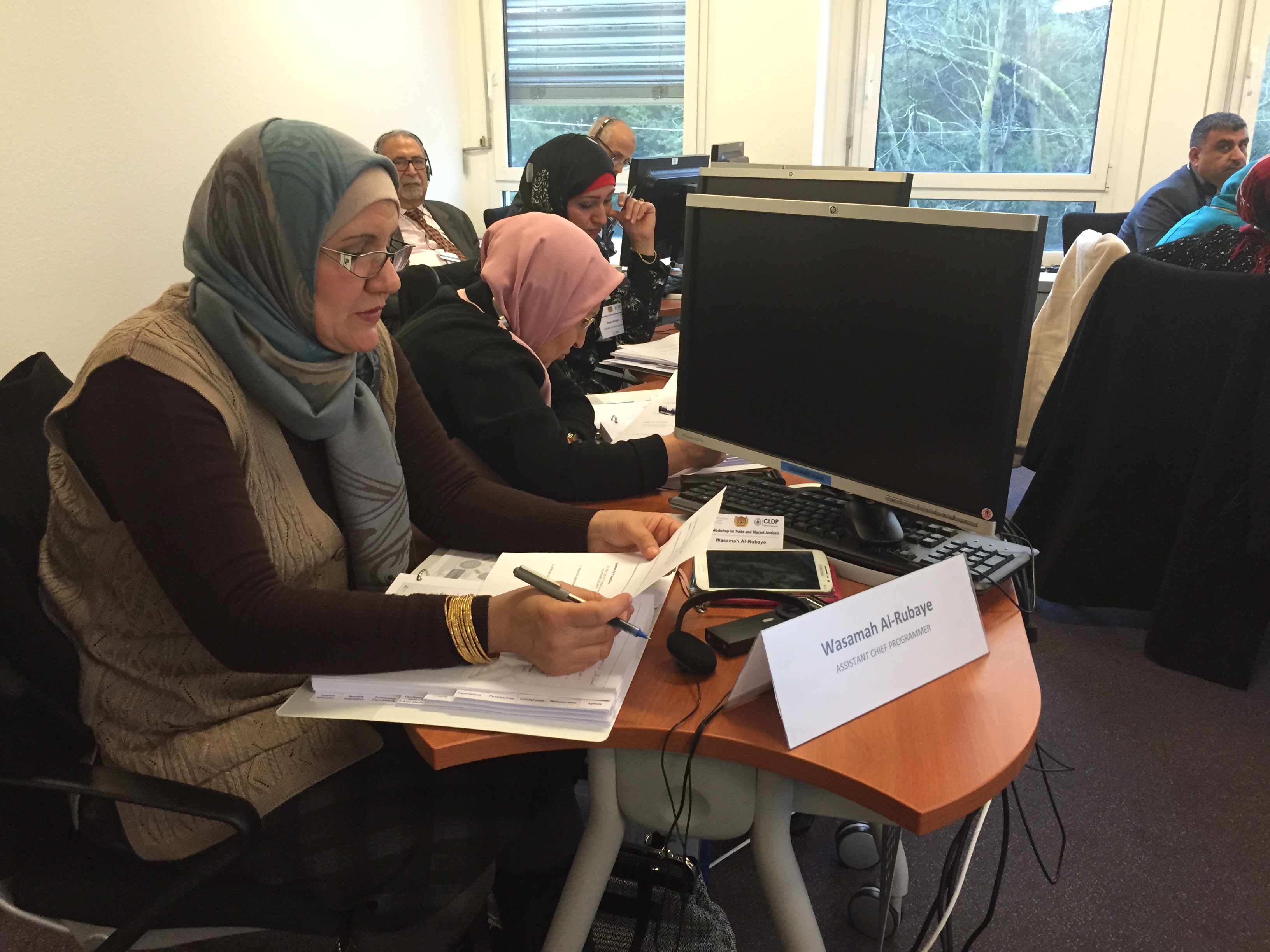 The workshop was the first step in an important relationship for Iraq with the International Trade Centre