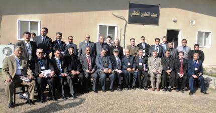 Iraqi judges from several Iraqi provinces including Baghdad, Mosul, Basra and Ba