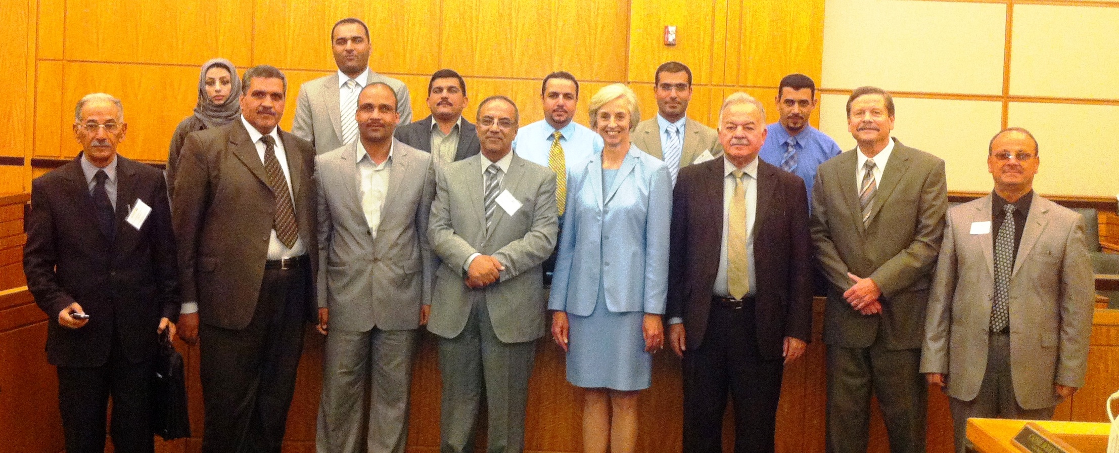 The Mastering Intellectual Property Law delegation with District Judge Mueller and Magistrate Judge Hollows of the United States District Court, Eastern District of California