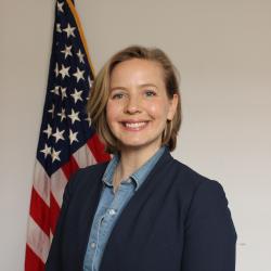 Headshot of Laura Short, International Program Specialist