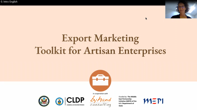 Introduction to the Export Marketing Toolkit for Artisan Enterprises