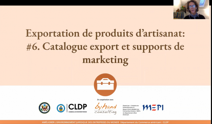 Catalogue d'exportation