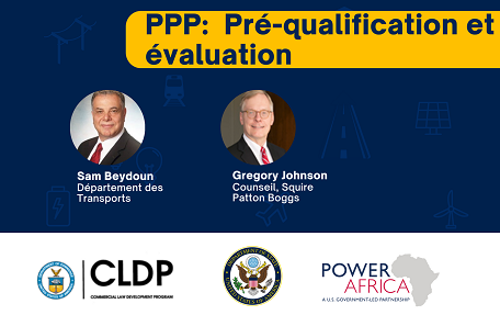 PPP: Pre-qualification et evaluation 