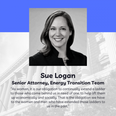 Sue Logan, Senior Attorney, Energy Transition Team