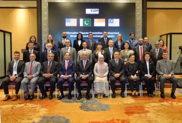 Group Photo at ADR Judicial Exchange