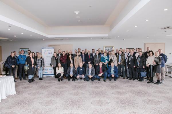 Participants and presenters in CLDP's Cybersecurity Essentials Workshop, Sarajevo, Nov 16-17, 2023