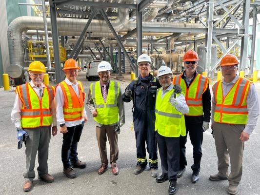 Group during consultation tour
