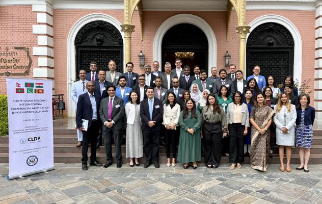 Legal practitioners and CLDP staff posing for a photo