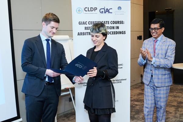 Participants of the course received certificates of completion