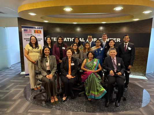 Group photo of representatives from different Alternative Dispute Resolution Centres