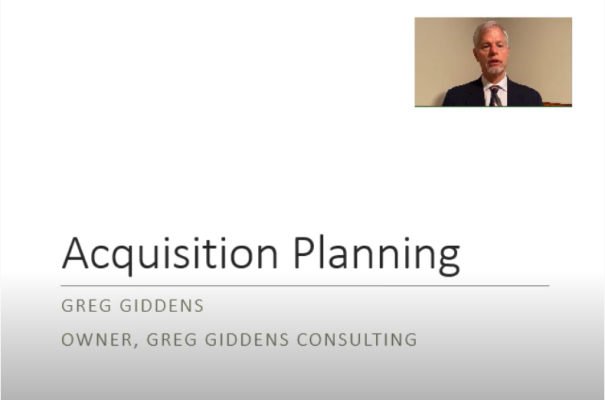 Acquisition Planning