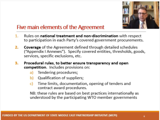 Introduction the the WTO Agreement on Government Procurement (GPA)