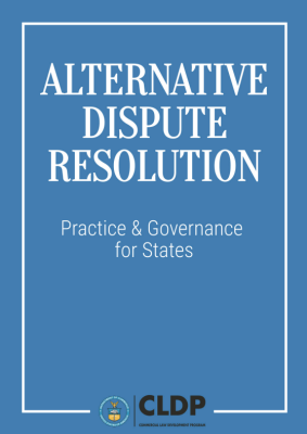Handbook cover for ADR 