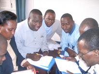 Angola event participants