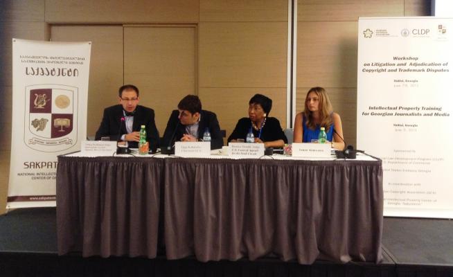 Opening session of the workshop on Intellectual Property Training for Journalists and Media