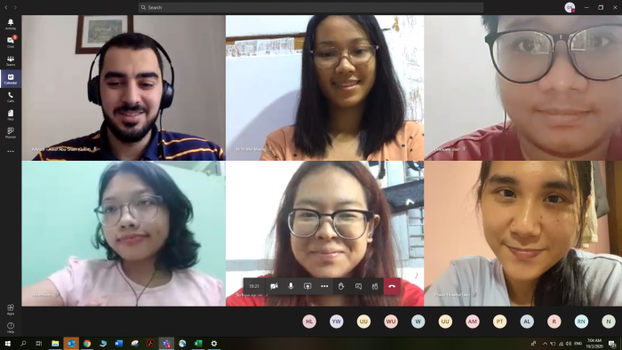 Vis Moot Advisor with participants from South and Southeast Asia